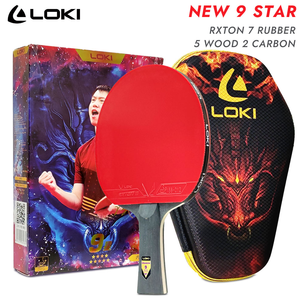 مضرب تنس الطاولة LOKI 9 نجوم،  - مراجعة Table Tennis Zhang Jike وسعره