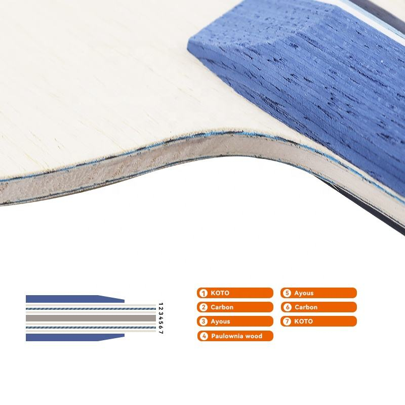 مضرب تنس طاولة من ألياف الكربو - مراجعة Table Tennis Racket وسعره